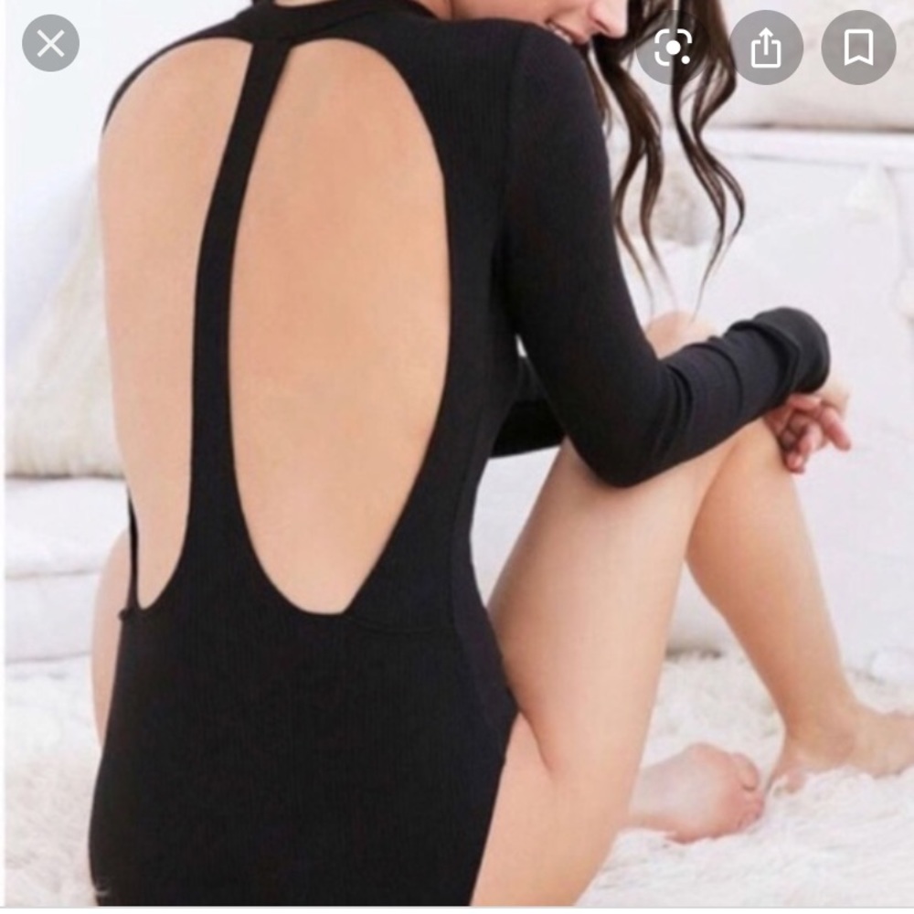 Out from under cut out back bodysuit